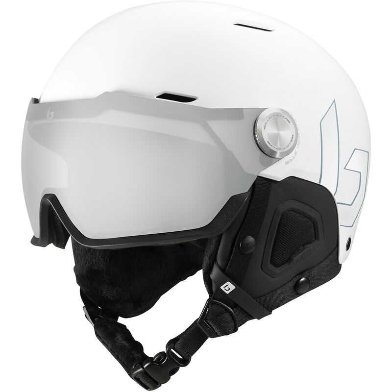 MIGHT VISOR PREMIUM MIPS, White Matte-Photochromic Silver Cat 1 to 2, hi-res image number null